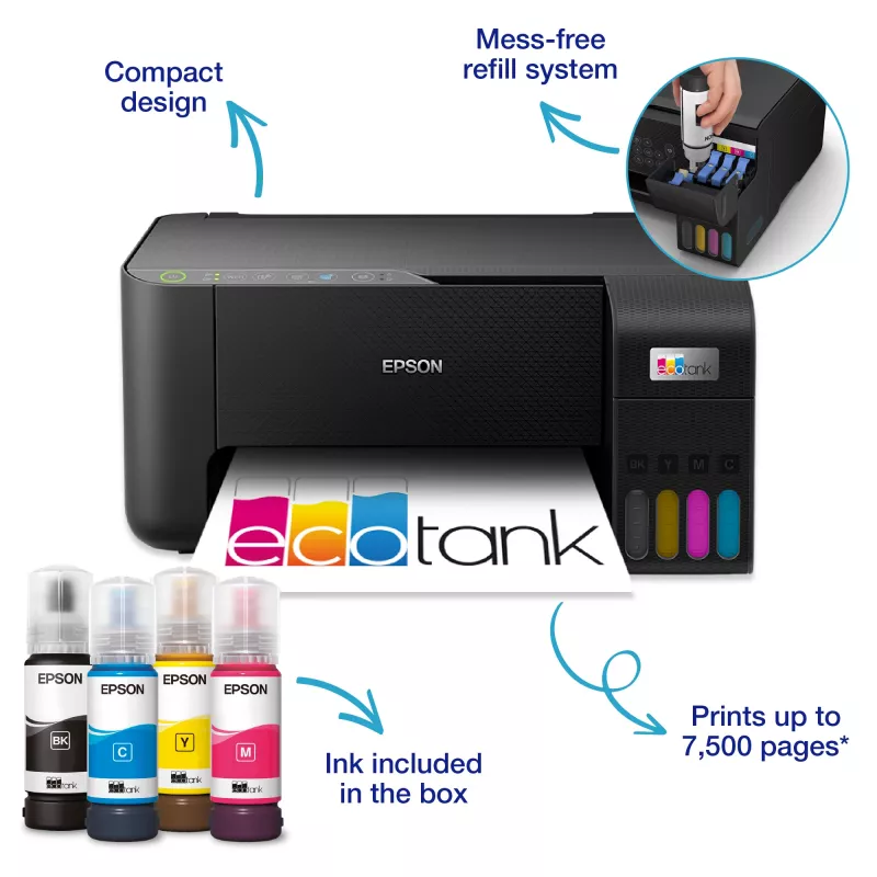 Epson EcoTank ET-2865 getto d'inchiostro A4 5760 x 1440 dpi WLAN