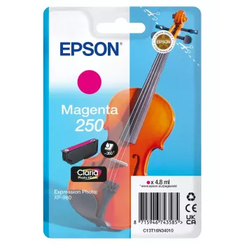 Cartuccia toner Epson 250 Claria Photo HD magenta – originale, 4.8 ml, confezione singola