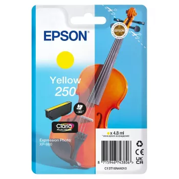 Epson 250 Violin Claria Photo HD cartuccia toner 1 pz. originale giallo
