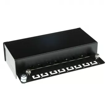 Scatola patch panel CAT5E schermata da esterno 8 porte ACT FA5001, 173×44×109 mm