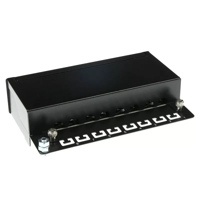 Scatola patch panel CAT5E schermata da esterno 8 porte ACT FA5001, 173×44×109 mm