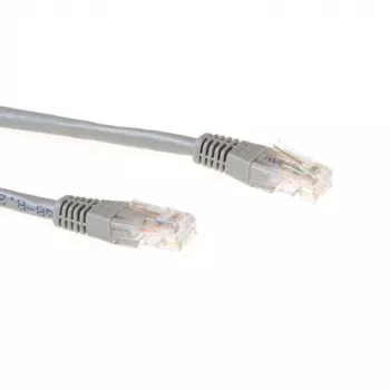 ACT grigio 0,25 m U/UTP CAT6A cavo patch con connettori RJ45