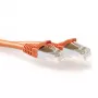 ACT arancione 20 metri LSZH SFTP CAT6A cavo patch, senza linguetta, con connettori RJ45
