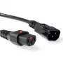 ACT cavo di alimentazione C13 IEC Lock - C14 nero 1,5 m, PC1003