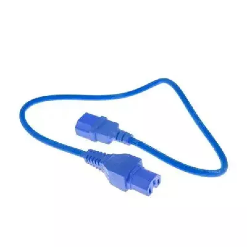 Cavo di alimentazione ACT C14 C15 0,6 m 250 V 10 A