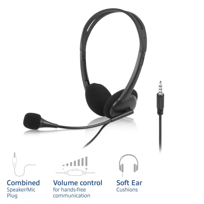 ACT cuffie con jack audio da 3,5 mm