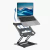 Supporto per laptop ACT AC8140 alluminio regolazione altezza continua nero