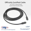 ACT cavo USB4 20Gbps 240W USB Type-C 2m nero certificato USB-IF
