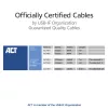ACT cavo USB4 20Gbps 240W USB Type-C 2m nero certificato USB-IF