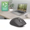 ACT AC5147 mouse wireless, Bluetooth/USB, clic silenzioso, 4800 DPI, grigio
