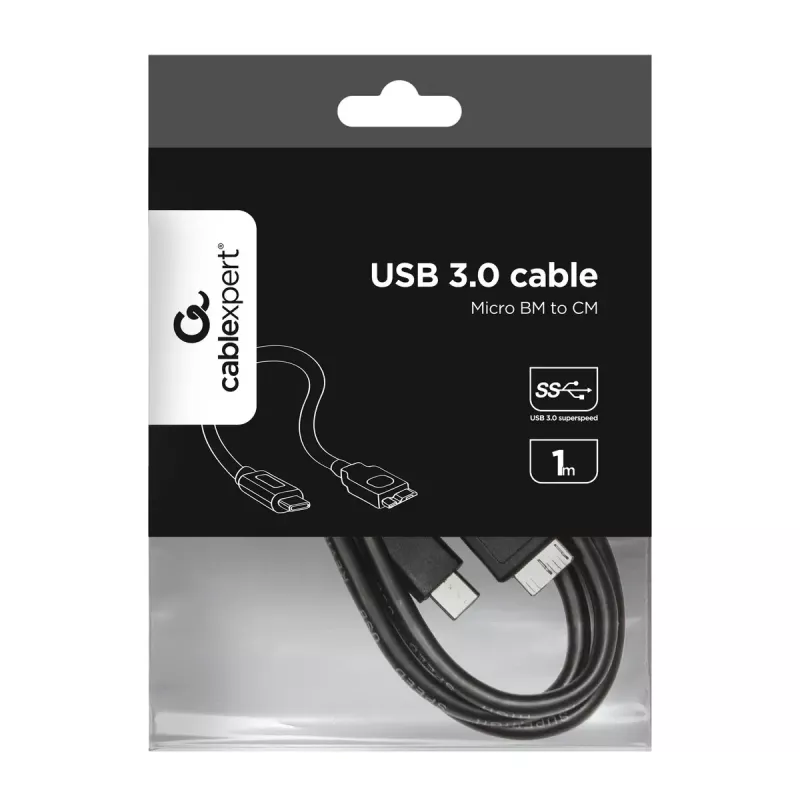 Cavo USB Gembird CCP-USB3-MBMCM-1M