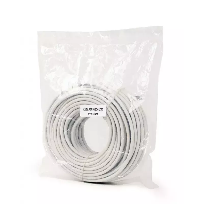 Cavo di rete Gembird PP6-30M RJ-45 Cat6 30 m grigio