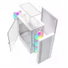Case computer Fornax 4000 ARGB, ATX, bianco