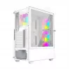 Case computer Fornax 4000 ARGB, ATX, bianco