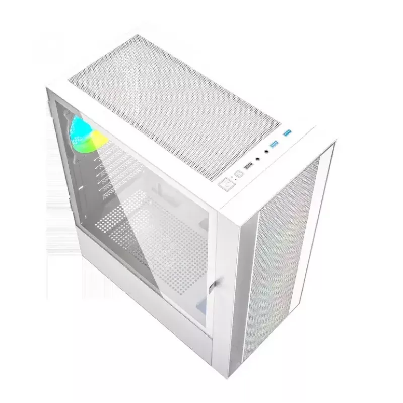 Case computer Fornax 4000 ARGB, ATX, bianco