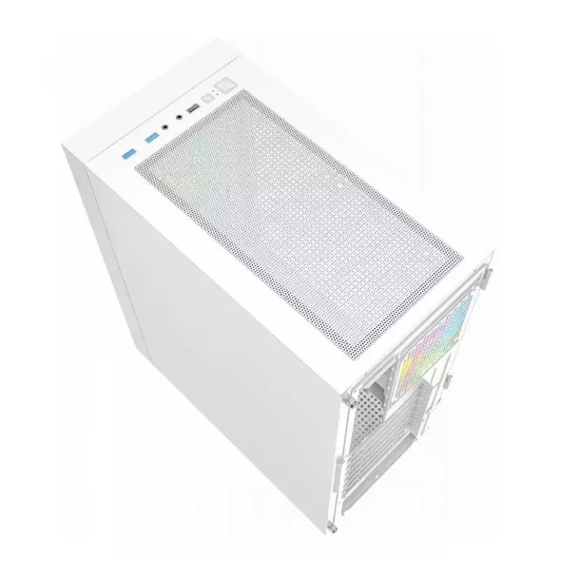 Case computer Fornax 4000 ARGB, ATX, bianco