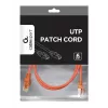 Cavo di rete Gembird PP6U-1.5M/R RJ-45 Cat6 1,5m rosso