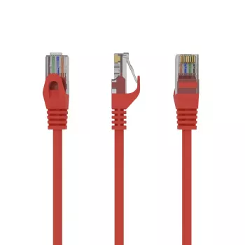 Cavo di rete Gembird PP6U-1.5M/R RJ-45 Cat6 1,5m rosso