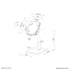 Supporto da scrivania per tablet Neomounts DS15-625BL1 7,9-11 pollici – con chiusura – universale