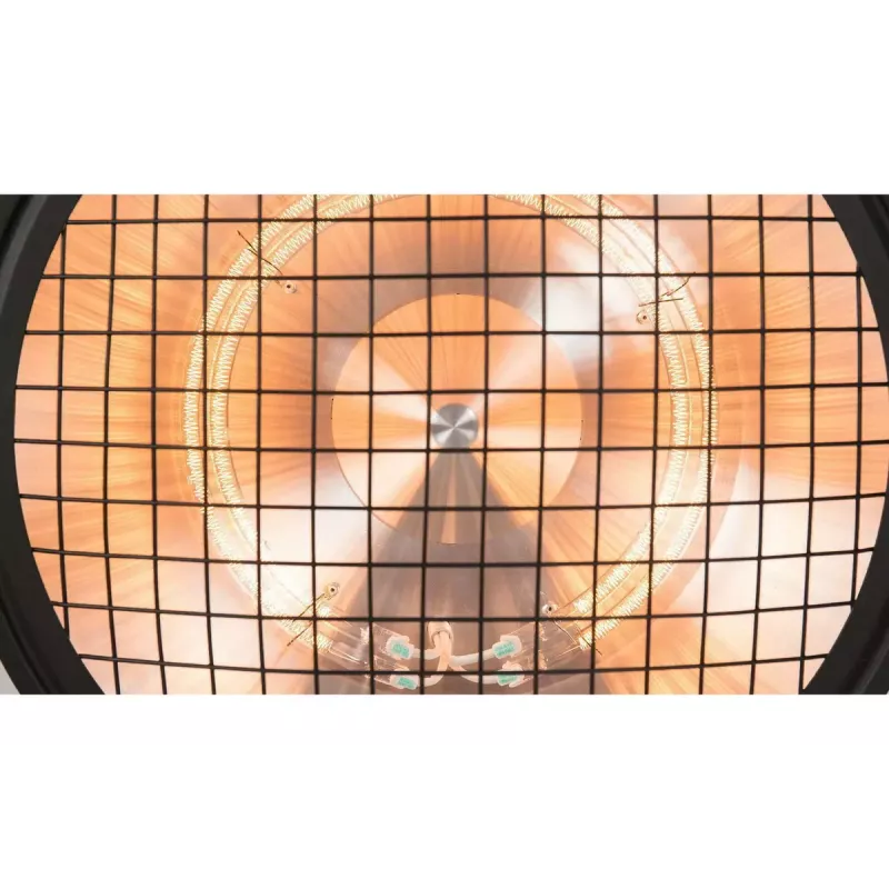 Termoconvettore elettrico alogeno Sunred Indus Indoor nero, marrone