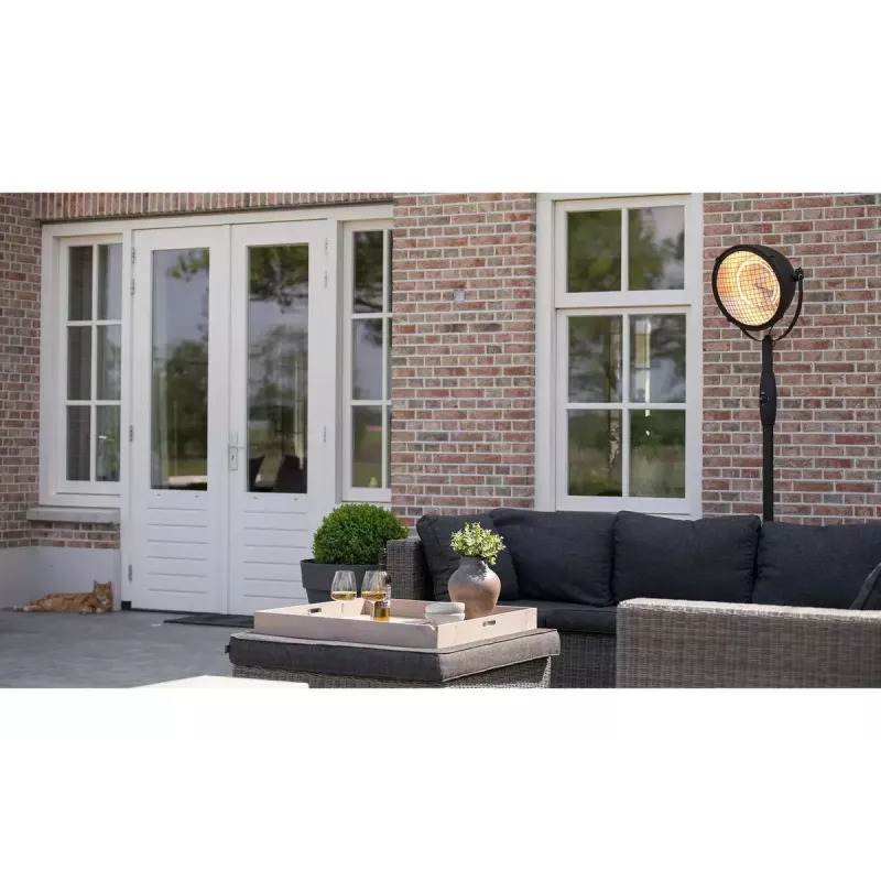 Termoconvettore elettrico alogeno Sunred Indus Indoor nero, marrone