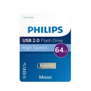 Philips Moon Edition 2.0 chiavetta USB 64 GB USB Type-A argento