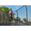 Trampolino fuori terra Salta Premium Black Edition rettangolare