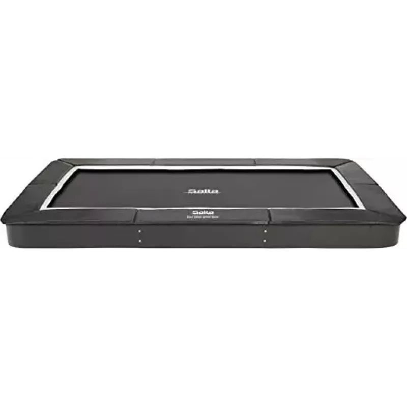 Trampolino Salta Royal Baseground Sports rettangolare 244 x 396 cm, nero