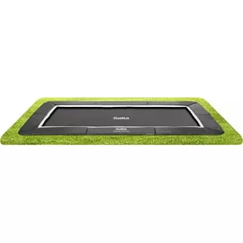 Trampolino Salta Royal Baseground Sports rettangolare 244 x 396 cm, nero