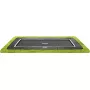 Trampolino Salta Royal Baseground Sports rettangolare 244 x 396 cm, nero