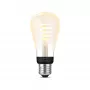 Philips ST64 – Lampadina smart E27, lampadina smart, Bluetooth/Zigbee, LED, E27, ST64, bianco caldo, bianco freddo