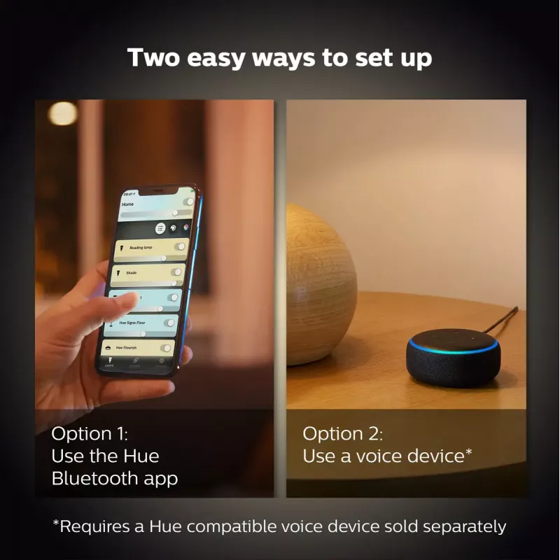 Lampada intelligente Philips Hue White Candle E14, Bluetooth, 6 kWh/1000h, AC, bianco, dimensioni 72×55×174 mm