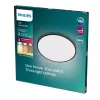 Plafoniera Philips Functional Super slim 36 W LED nero rotonda
