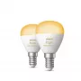 Philips Hue White Ambiance Lustre – Lampadina intelligente E14 – (confezione da 2)