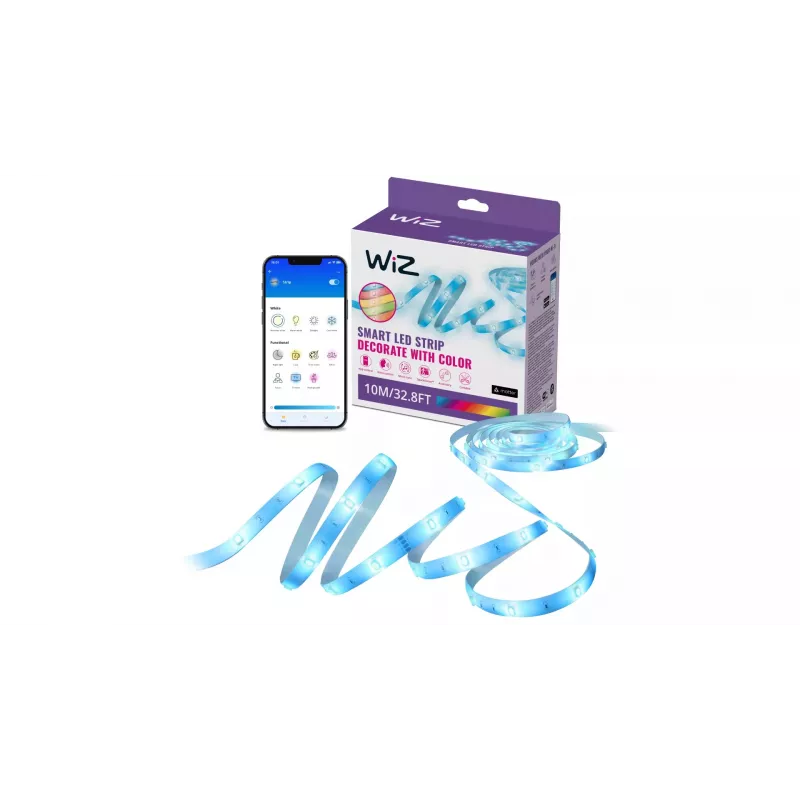 Illuminazione intelligente WiZ Smart Strip Light Wi-Fi/Bluetooth 10 W