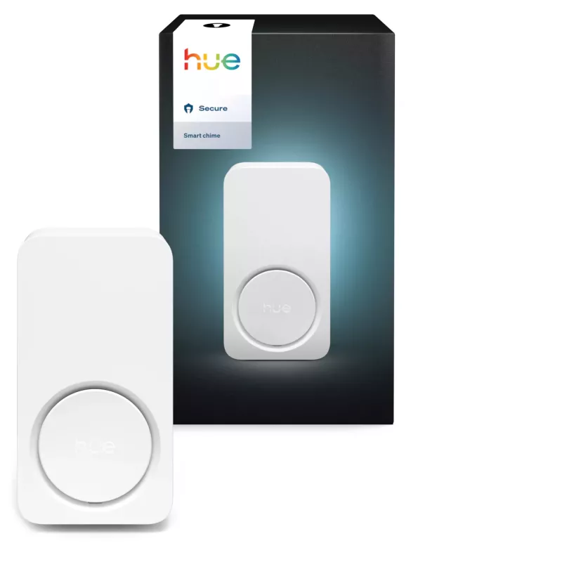 Campanello wireless da interno Philips Hue Secure — bianco, plastica, IP20, 90 g