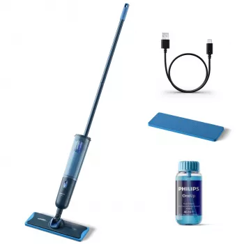 Lavapavimenti elettrico Philips XV3101/01 batteria a umido senza sacchetto blu 1,2 Ah