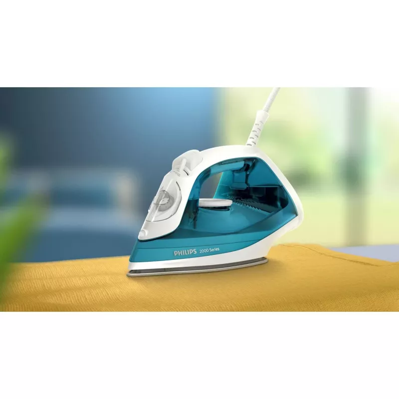 Ferro da stiro a vapore Philips DST2010/90 — 2000 W, serbatoio acqua 0,25 l, piastra antiaderente, cavo 1,9 m