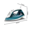 Ferro da stiro a vapore Philips DST2010/90 — 2000 W, serbatoio acqua 0,25 l, piastra antiaderente, cavo 1,9 m