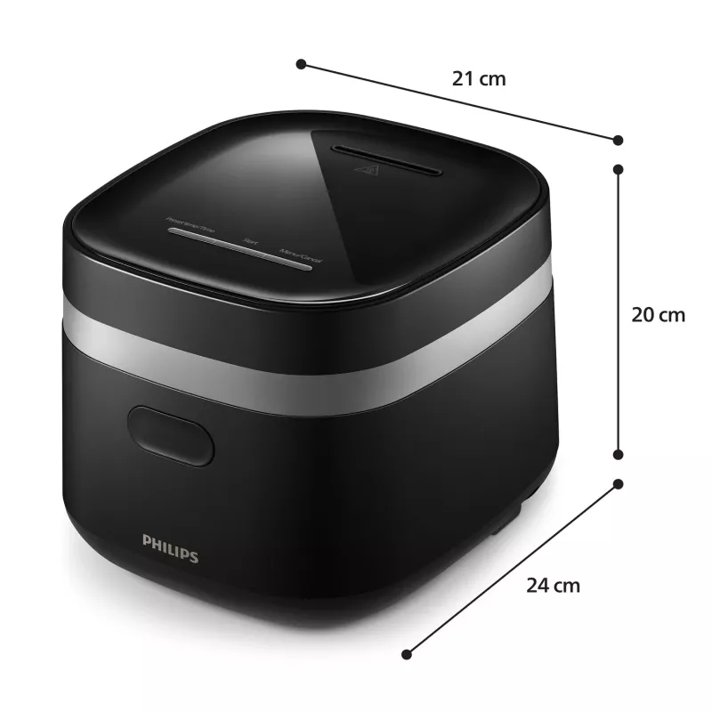 Philips serie 3000 HD3090/80 pentola a pressione elettrica nero 436 W