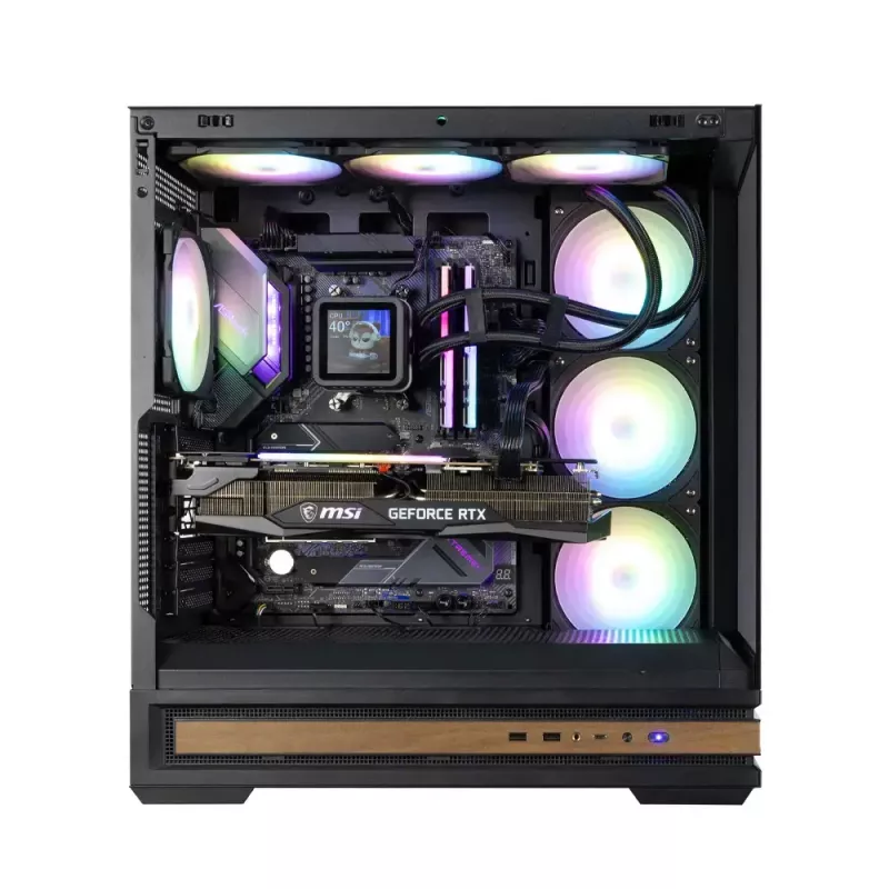 Case per PC Zalman P40 NAMU nero Midi Tower nero