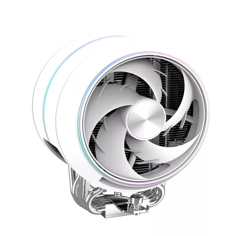 Dissipatore CPU ZALMAN ZET5 WHITE con ventola da 120 mm e illuminazione RGB