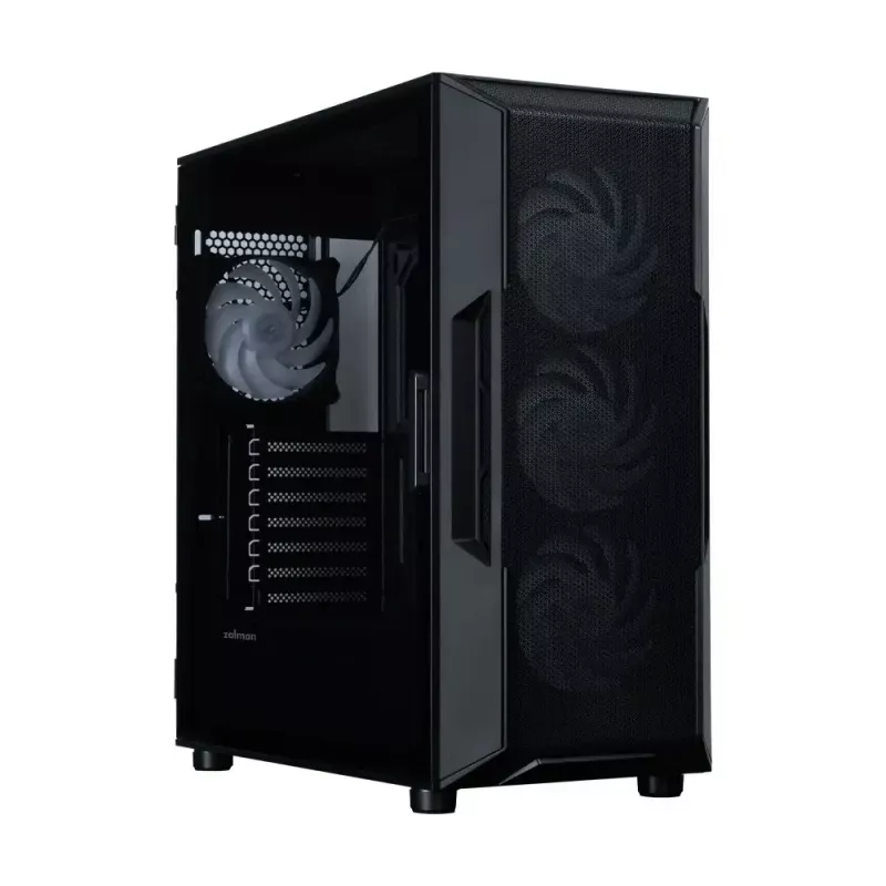 Case per PC ZALMAN i3 NEO V2 Mid Tower, ventole ARGB x4, nero