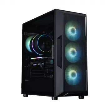 Case per PC ZALMAN i3 NEO V2 Mid Tower, ventole ARGB x4, nero