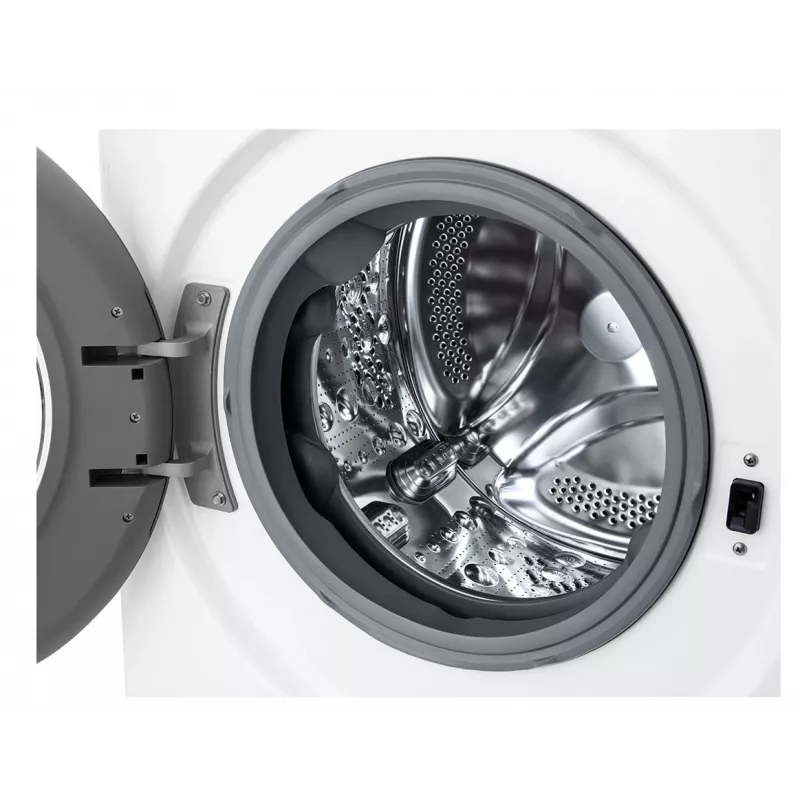 Lavatrice LG F2WR508S0W a carica frontale 8 kg 1160 giri/min nero, bianco