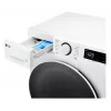 Lavatrice LG F2WR508S0W a carica frontale 8 kg 1160 giri/min nero, bianco