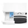 Lavatrice LG F2WR508S0W a carica frontale 8 kg 1160 giri/min nero, bianco