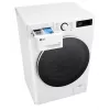 Lavatrice LG F2WR508S0W a carica frontale 8 kg 1160 giri/min nero, bianco