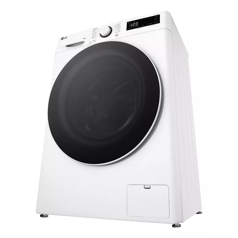 Lavatrice LG F2WR508S0W a carica frontale 8 kg 1160 giri/min nero, bianco