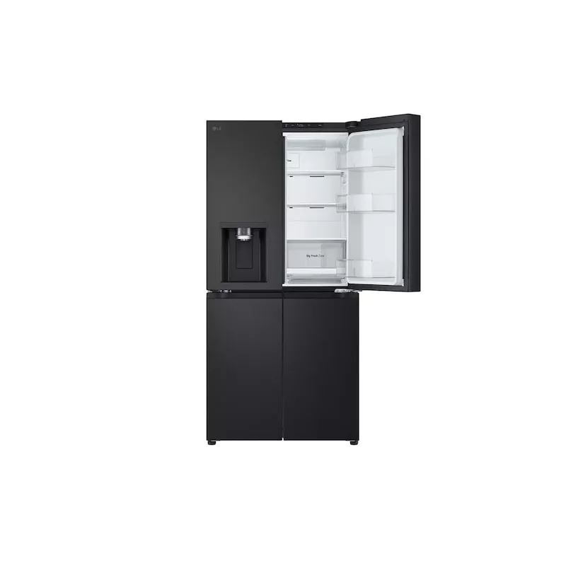 Frigorifero side-by-side LG GML861EPPE a libera installazione 506 L nero
